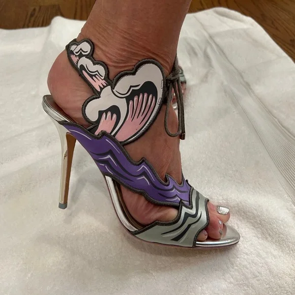 SOPHIA WEBSTER HEAVEN TEMPEST SLING BACK - NEVER WORN - Picture 3 of 9